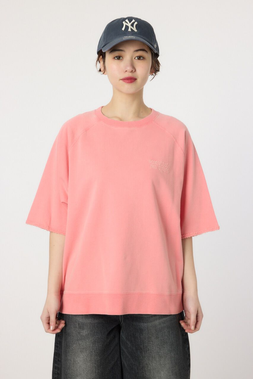 RODEO CROWNS「CIRCLE エンボスロゴ半袖スウェットトップス」|Tシャツ・カットソー|