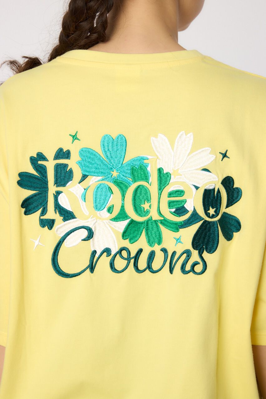 RODEO CROWNS「Flower Logo Embroidery Tシャツ」|Tシャツ・カットソー|