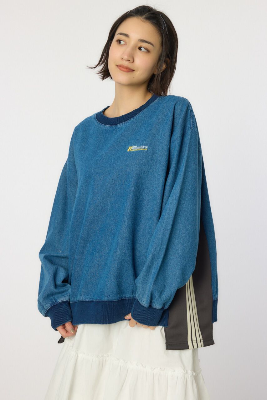 RODEO CROWNS「ラインドッキングデニムトップス」|その他|柄GRY5