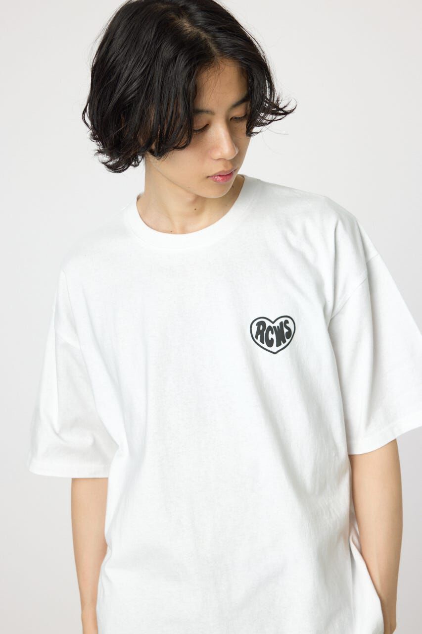 RODEO CROWNS「ハートフルハッポウTシャツ」|Tシャツ・カットソー|O/WHT1