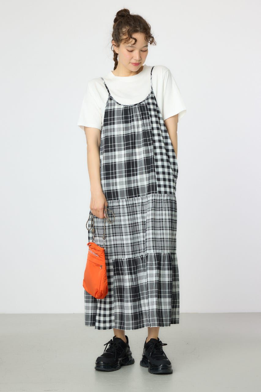 RODEO CROWNS「クレイジーチェックキャミワンピース」|ワンピース|
