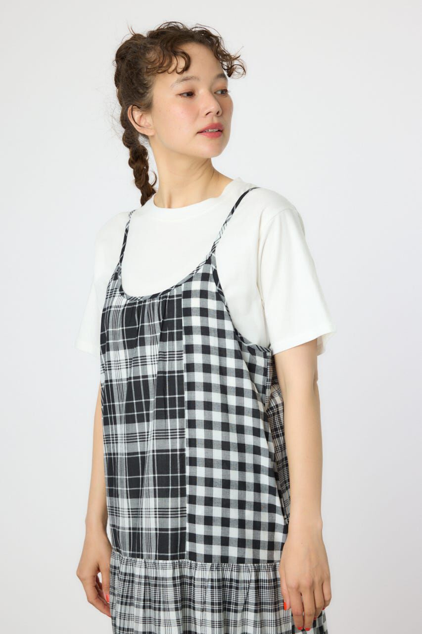 RODEO CROWNS「クレイジーチェックキャミワンピース」|ワンピース|