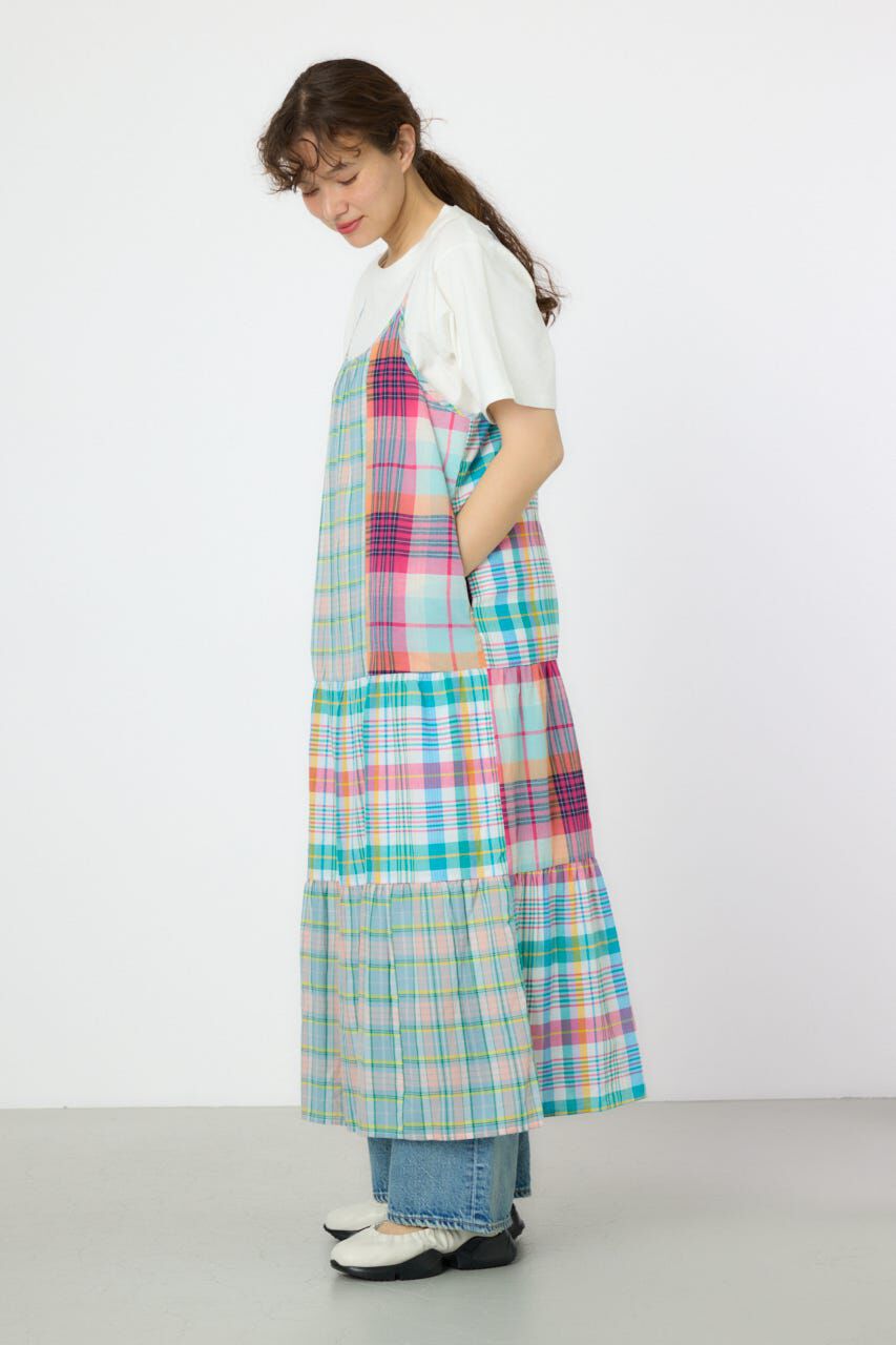 RODEO CROWNS「クレイジーチェックキャミワンピース」|ワンピース|