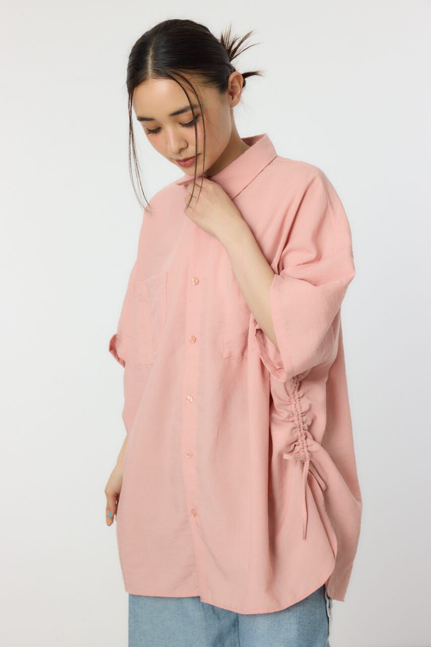 RODEO CROWNS「ハーフスリーブビッグシャツ」|シャツ・ブラウス|