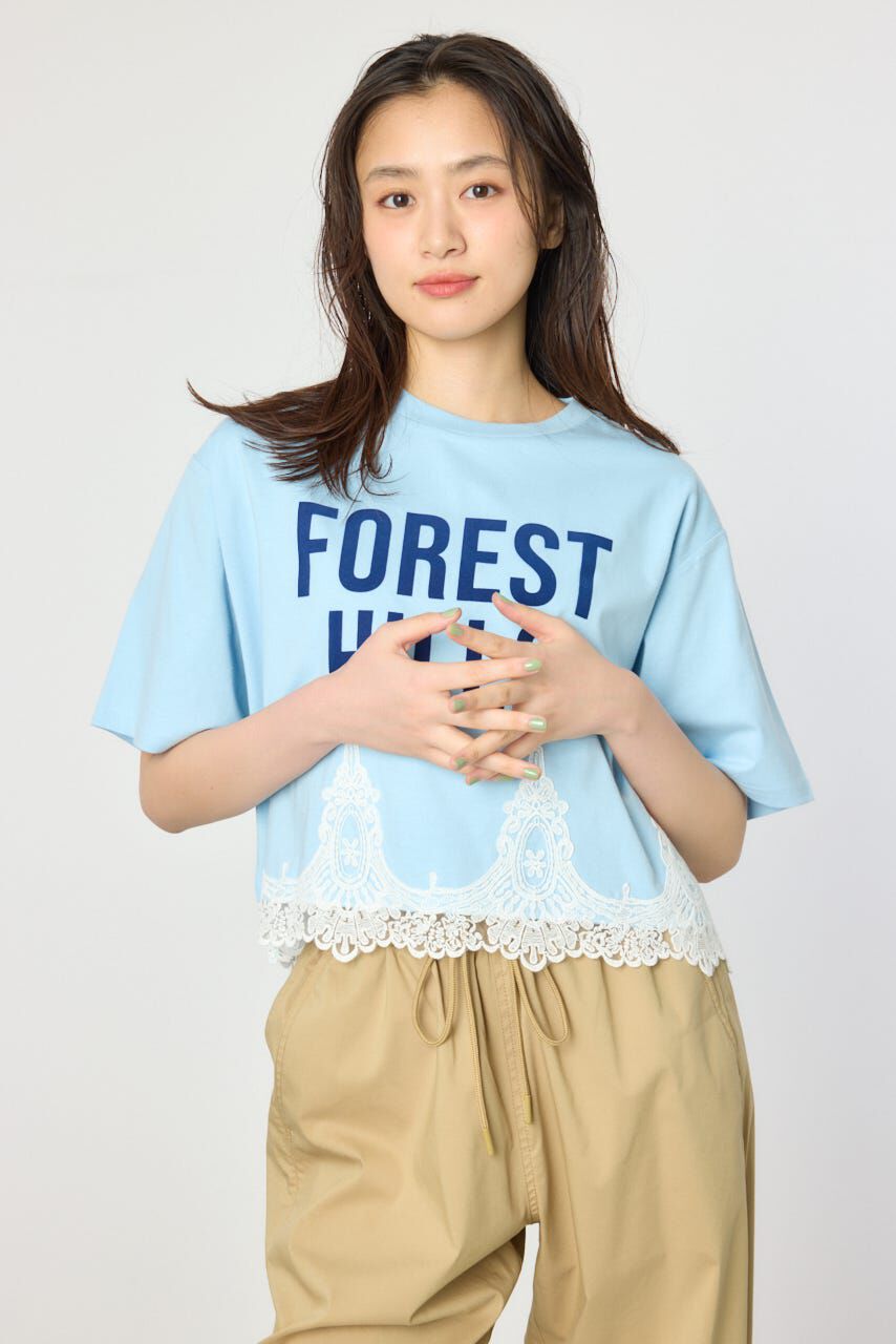 RODEO CROWNS「ヘムレースTシャツ」|Tシャツ・カットソー|