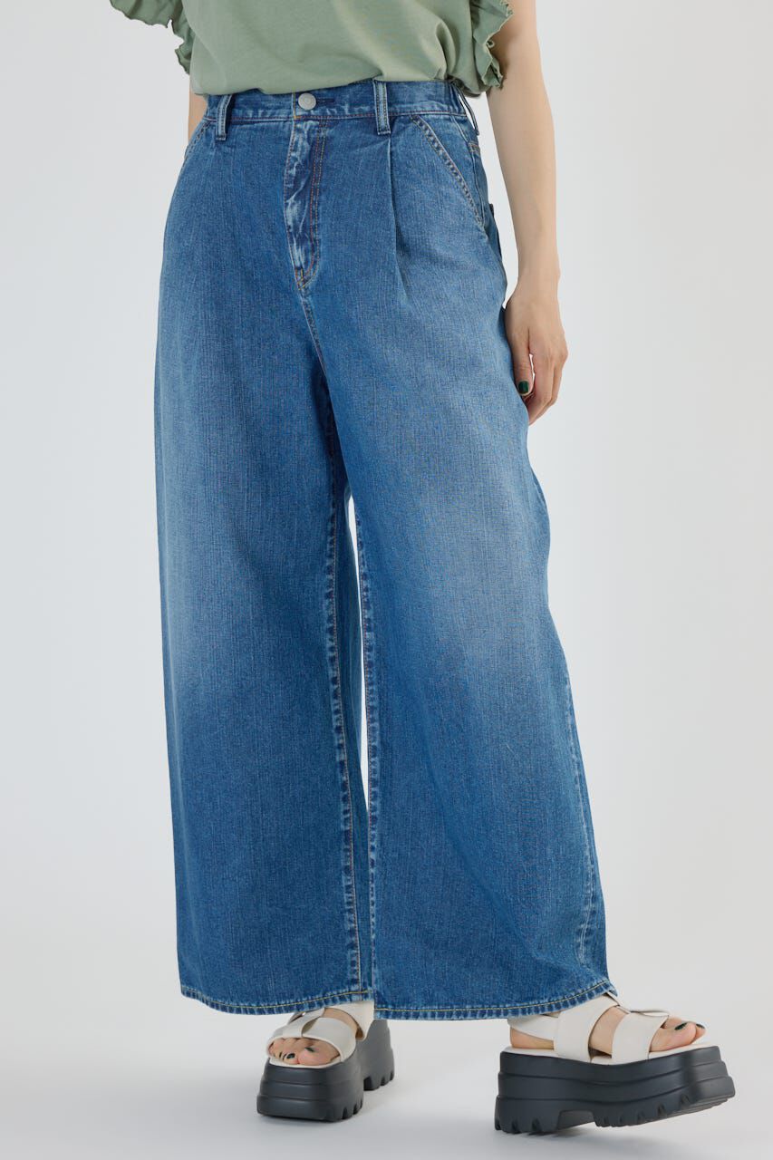 RODEO CROWNS「タックデニム」|デニム|