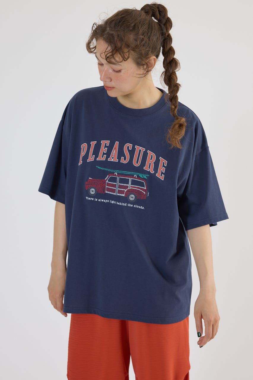 RODEO CROWNS「Embroidery motif Tシャツ」|Tシャツ・カットソー|NVY