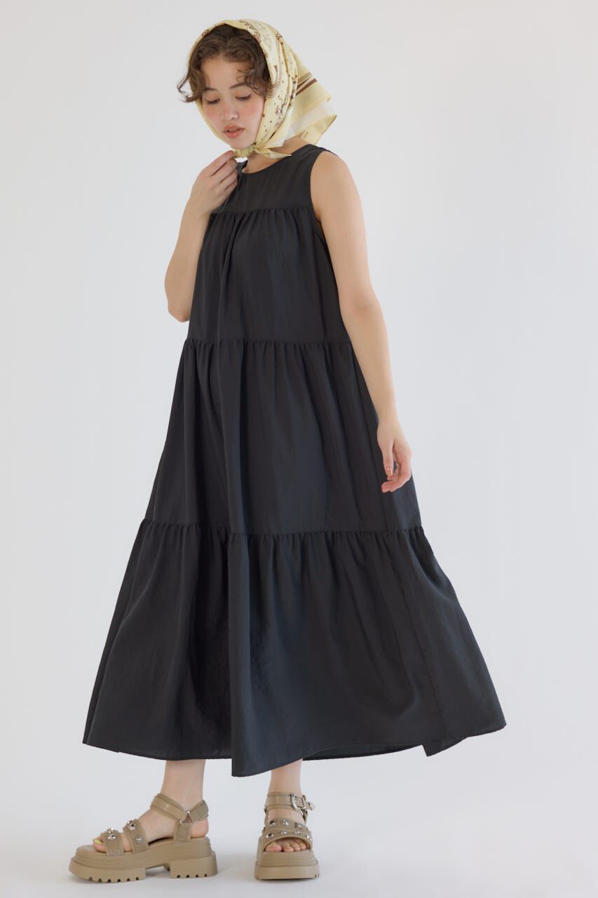 RODEO CROWNS「2WAYティアードワンピース」|ワンピース|BLK