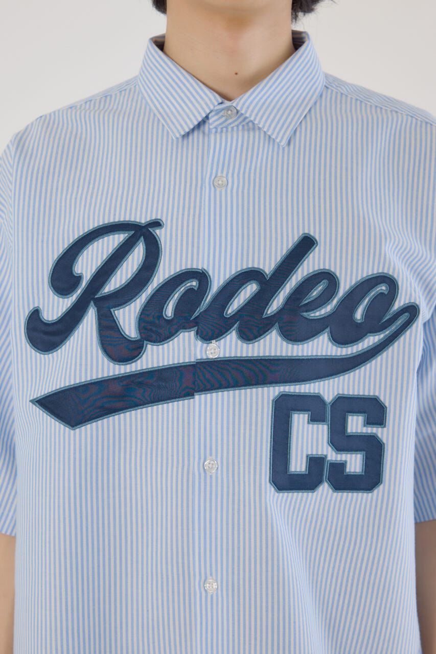 RODEO CROWNS「アップリケカレッジシャツ」|シャツ・ブラウス|