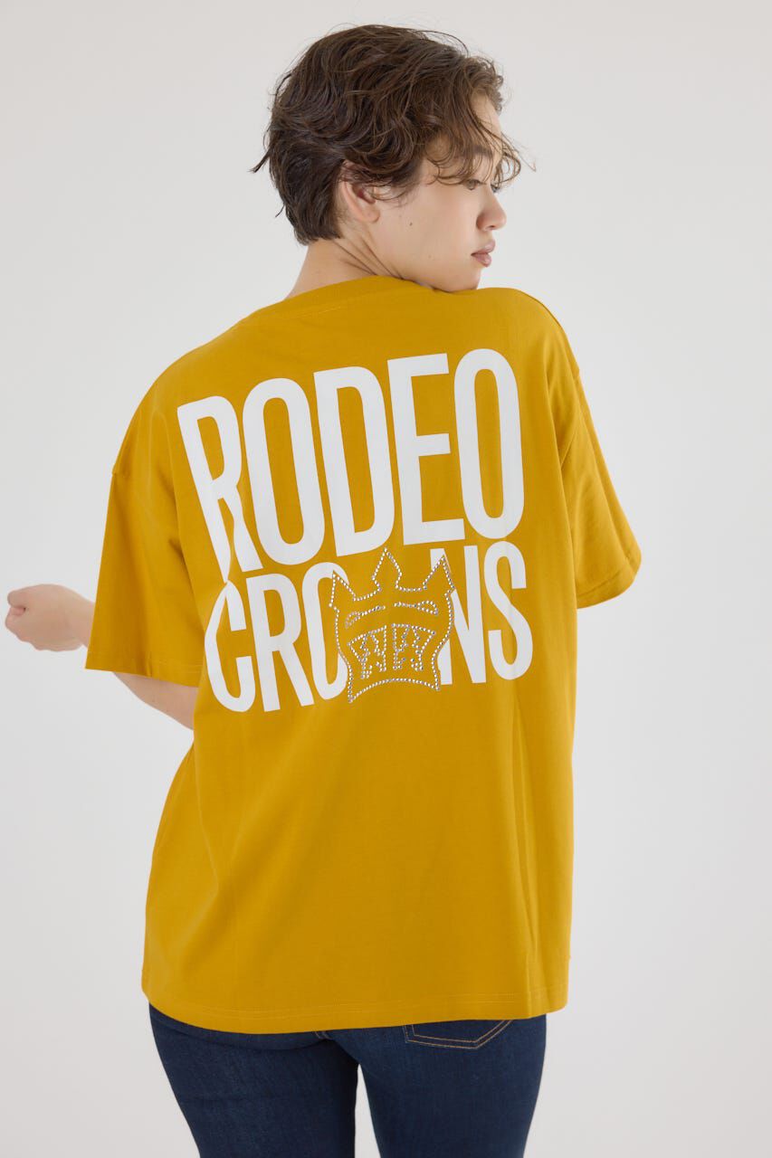 RODEO CROWNS「スタッズCROWNロゴTシャツ」|Tシャツ・カットソー|