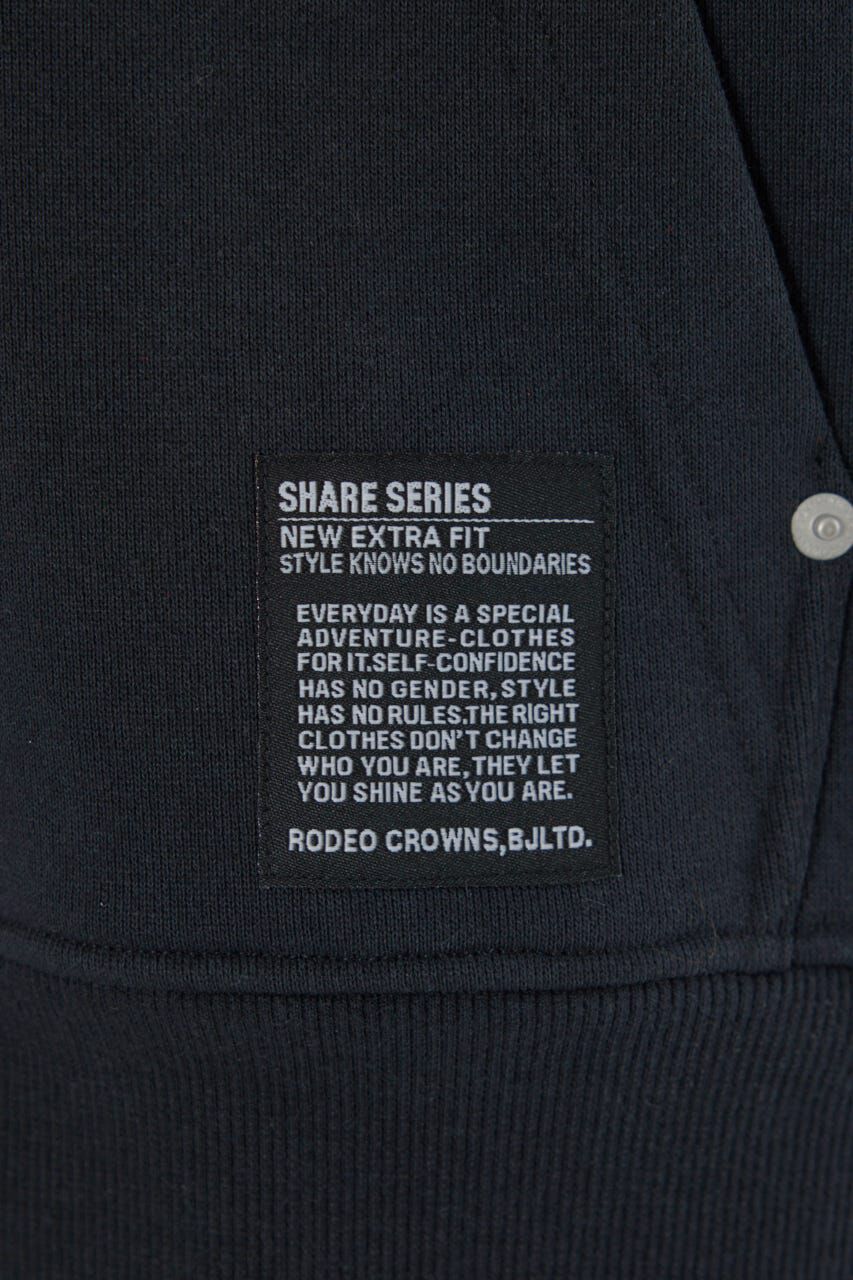 RODEO CROWNS「SHARE Wジップ パーカー」|パーカー|