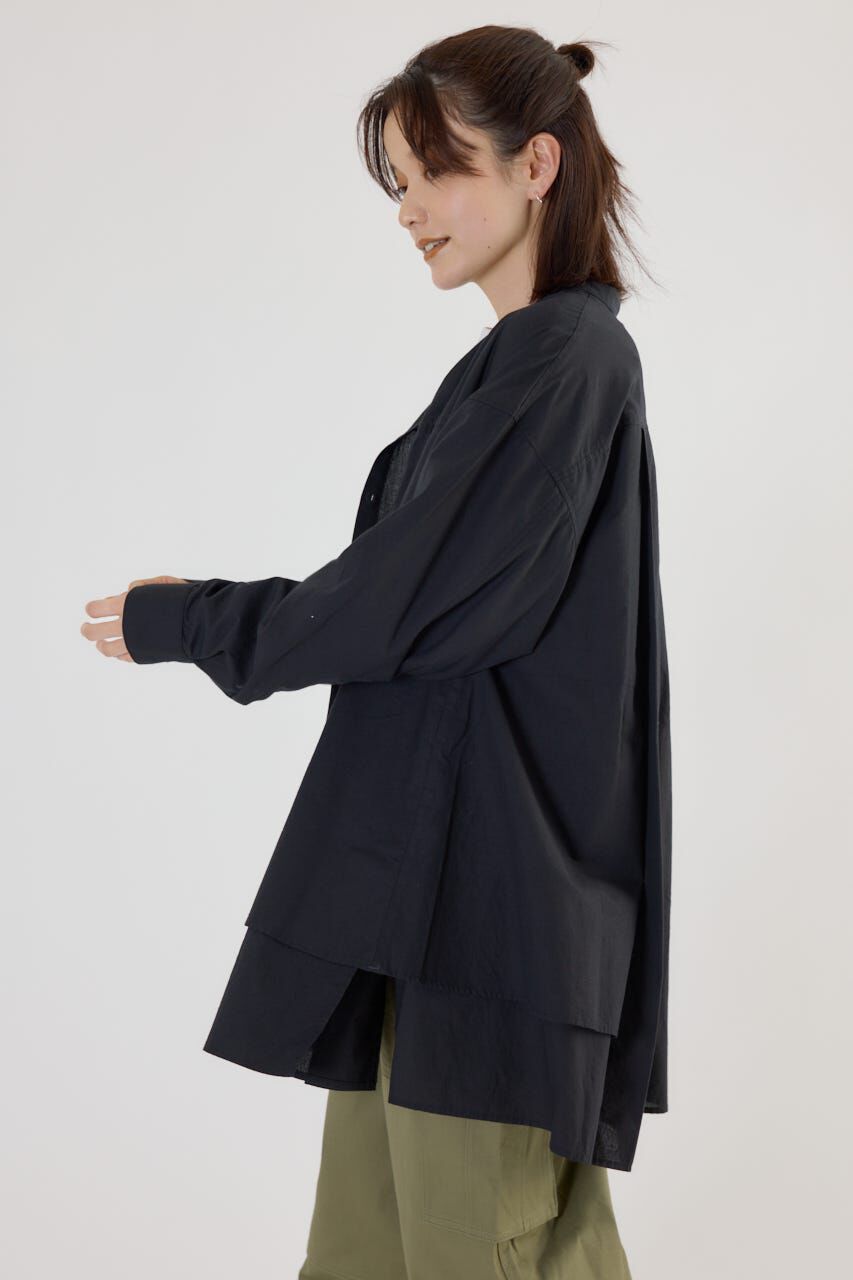 RODEO CROWNS「サイドティアードシャツチュニック」|ワンピース|