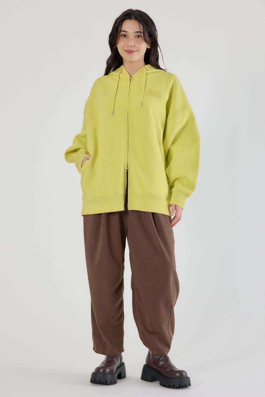 RODEO CROWNS「エンボスBIG ZIPパーカー」|パーカー|