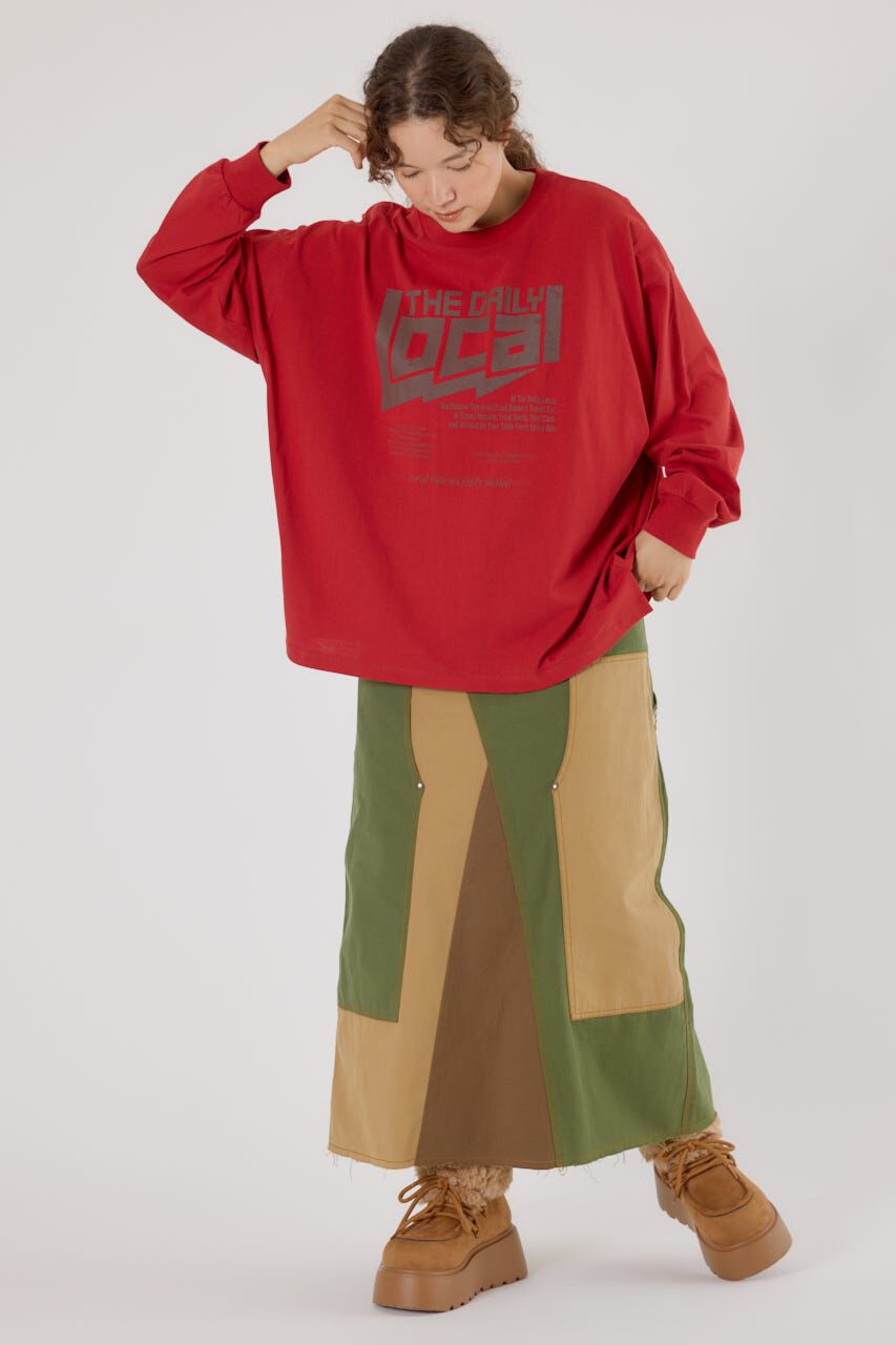 RODEO CROWNS「バックドッキングロングスリーブTシャツ」|Tシャツ・カットソー|