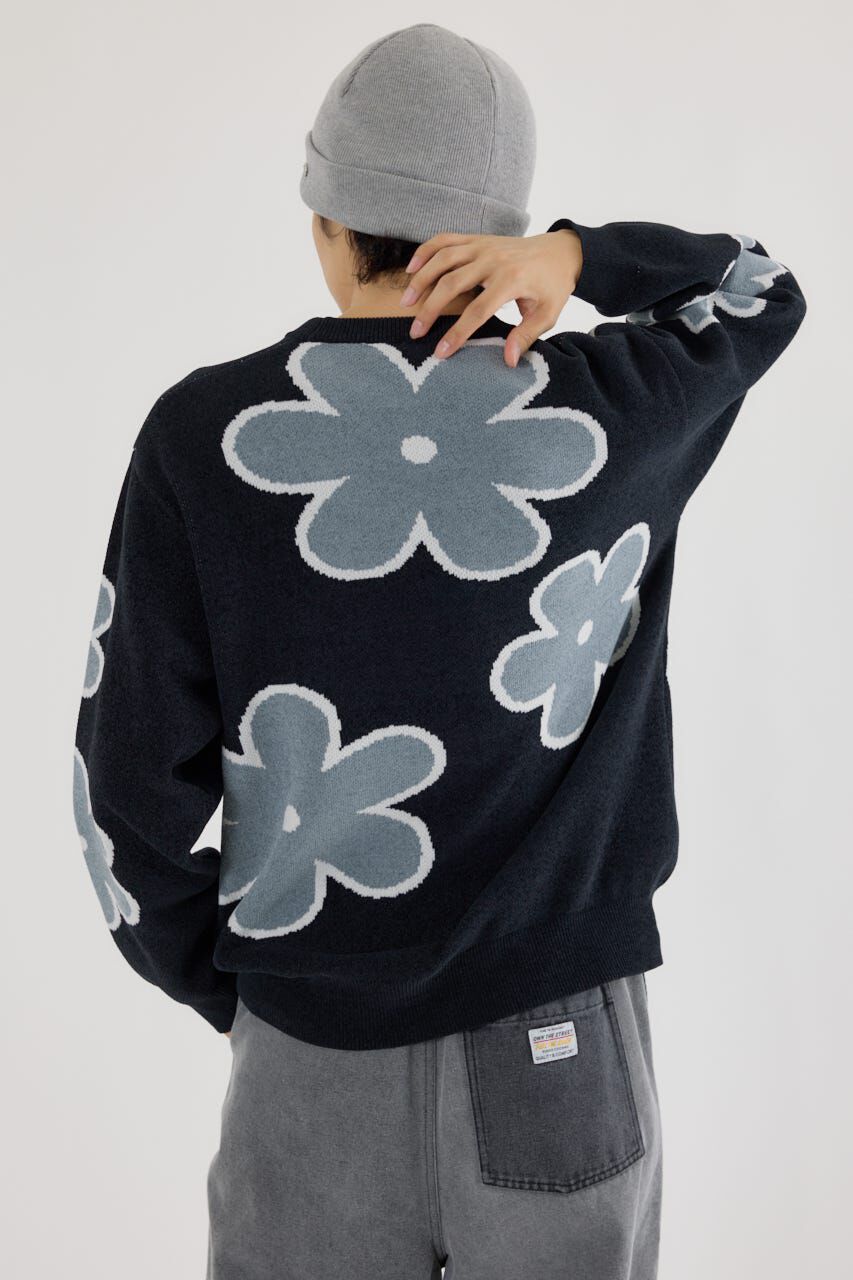 RODEO CROWNS「フラワーモールニットトップス」|ニット・セーター|