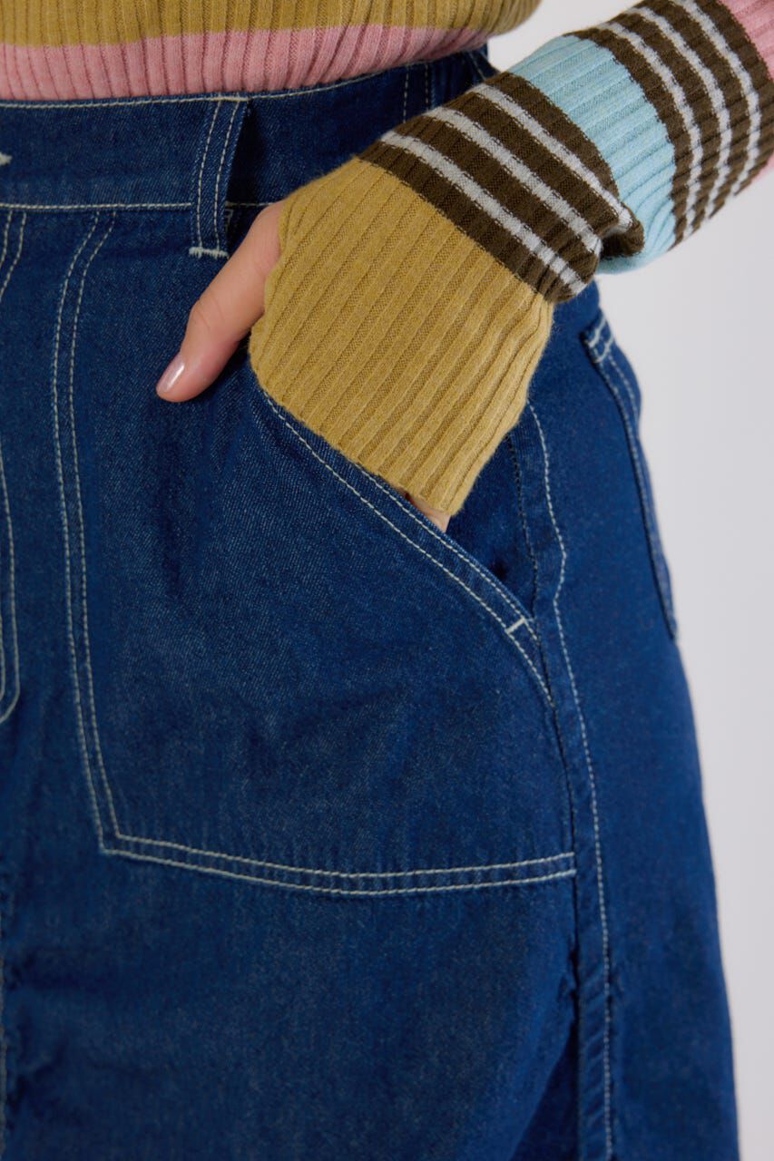 RODEO CROWNS「シャーリングマキシスカート」|スカート|