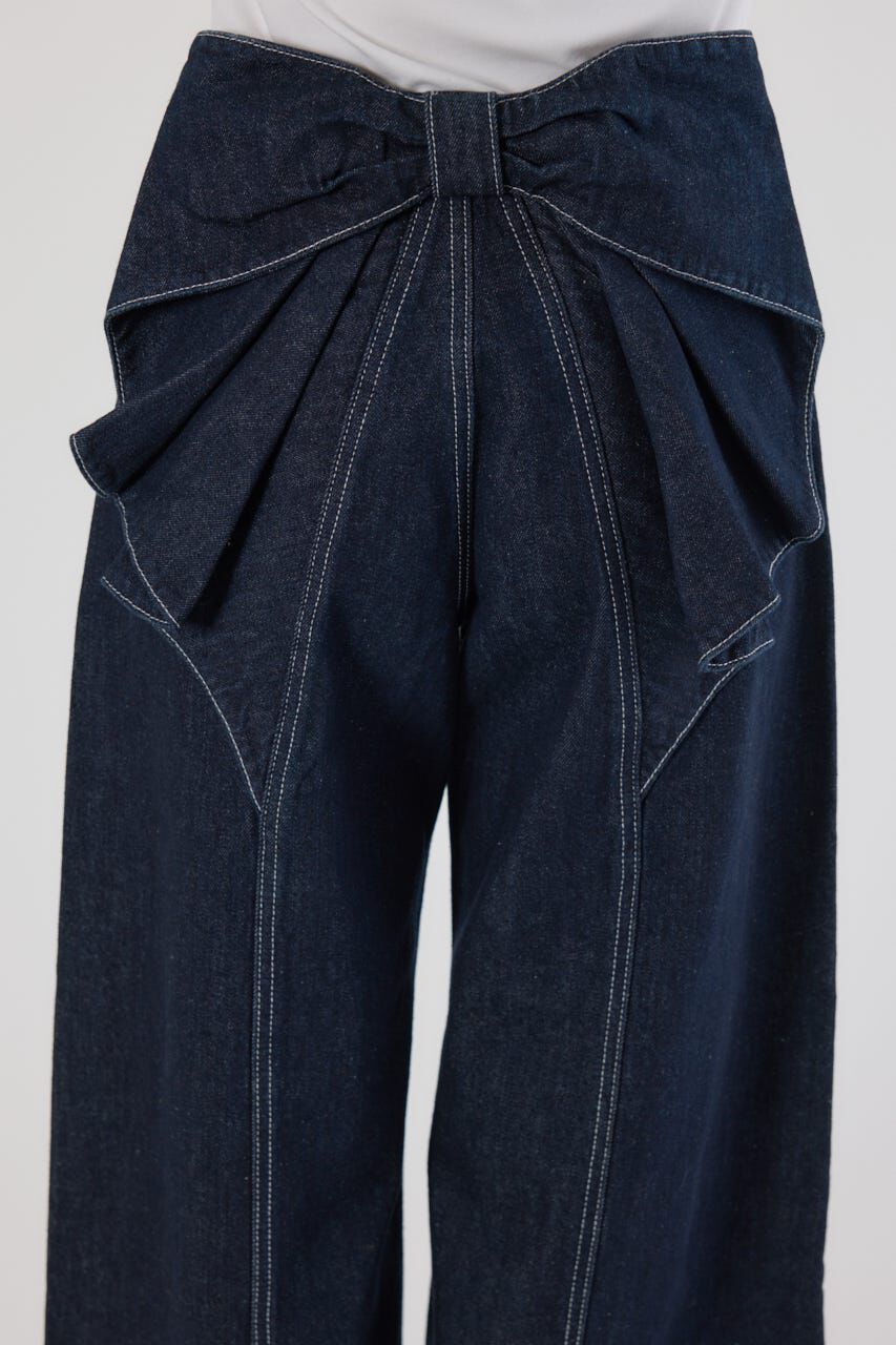 RODEO CROWNS「ビッグリボンデニムパンツ」|デニム|