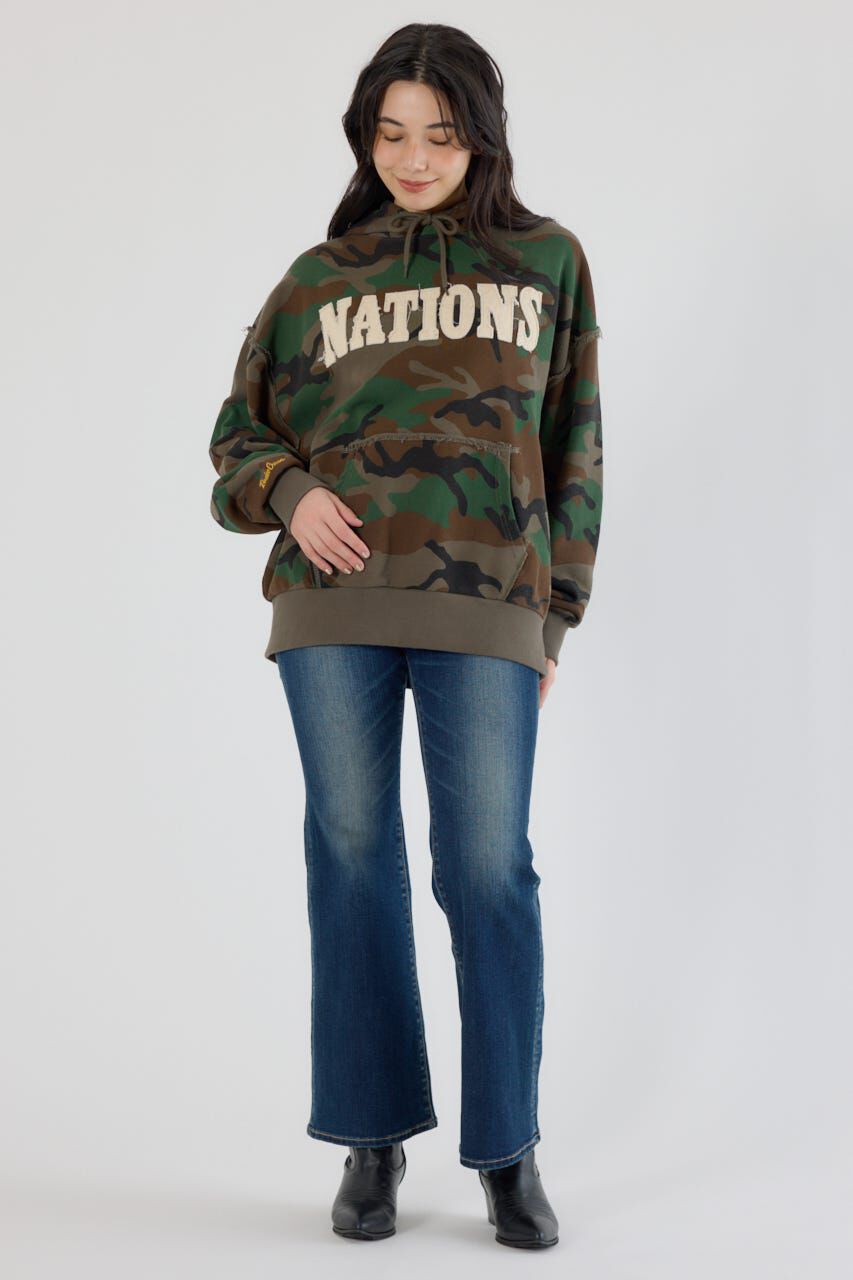 RODEO CROWNS「NATIONSパーカー」|パーカー|