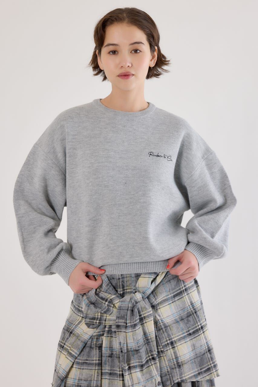 RODEO CROWNS「ロープロゴニットトップス」|ニット・セーター|