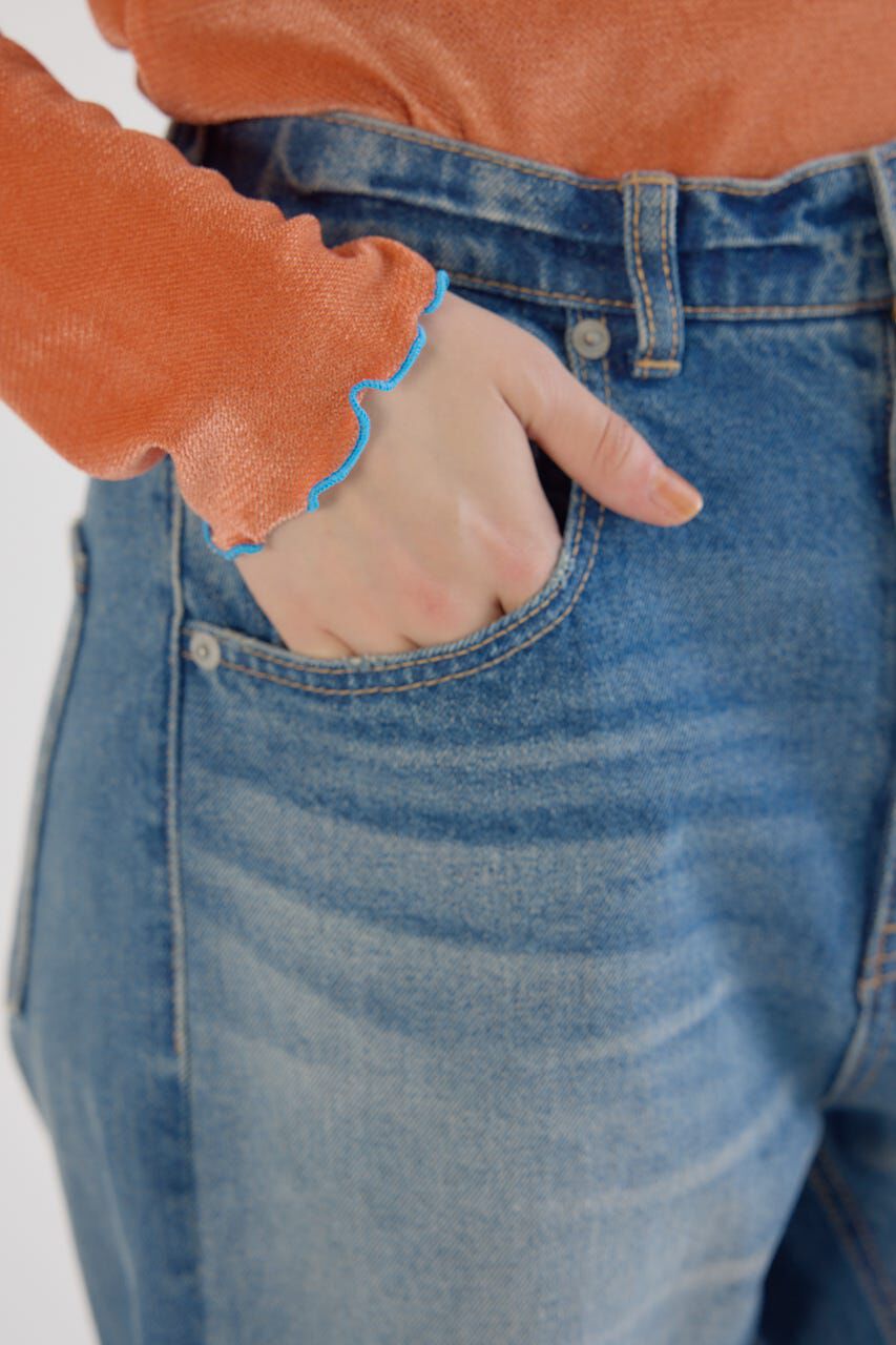 RODEO CROWNS「ワイド ルーズデニム」|デニム|