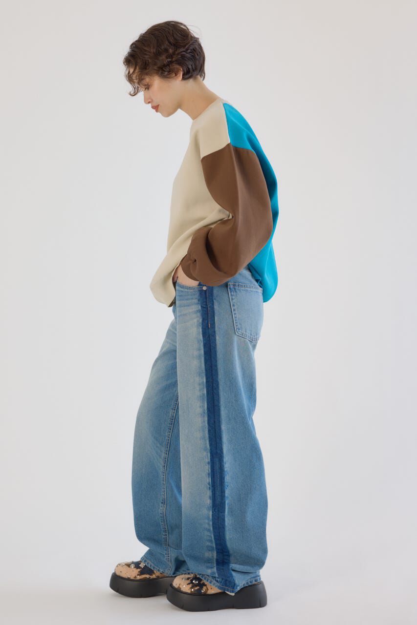 RODEO CROWNS「ワイド ルーズデニム」|デニム|