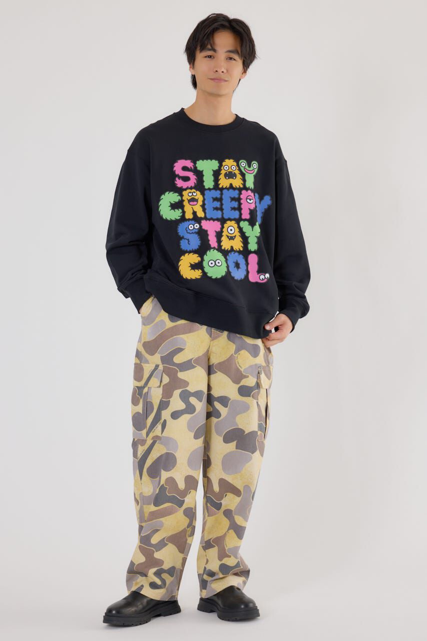 RODEO CROWNS「モンスターフォントスウェット」|パーカー|