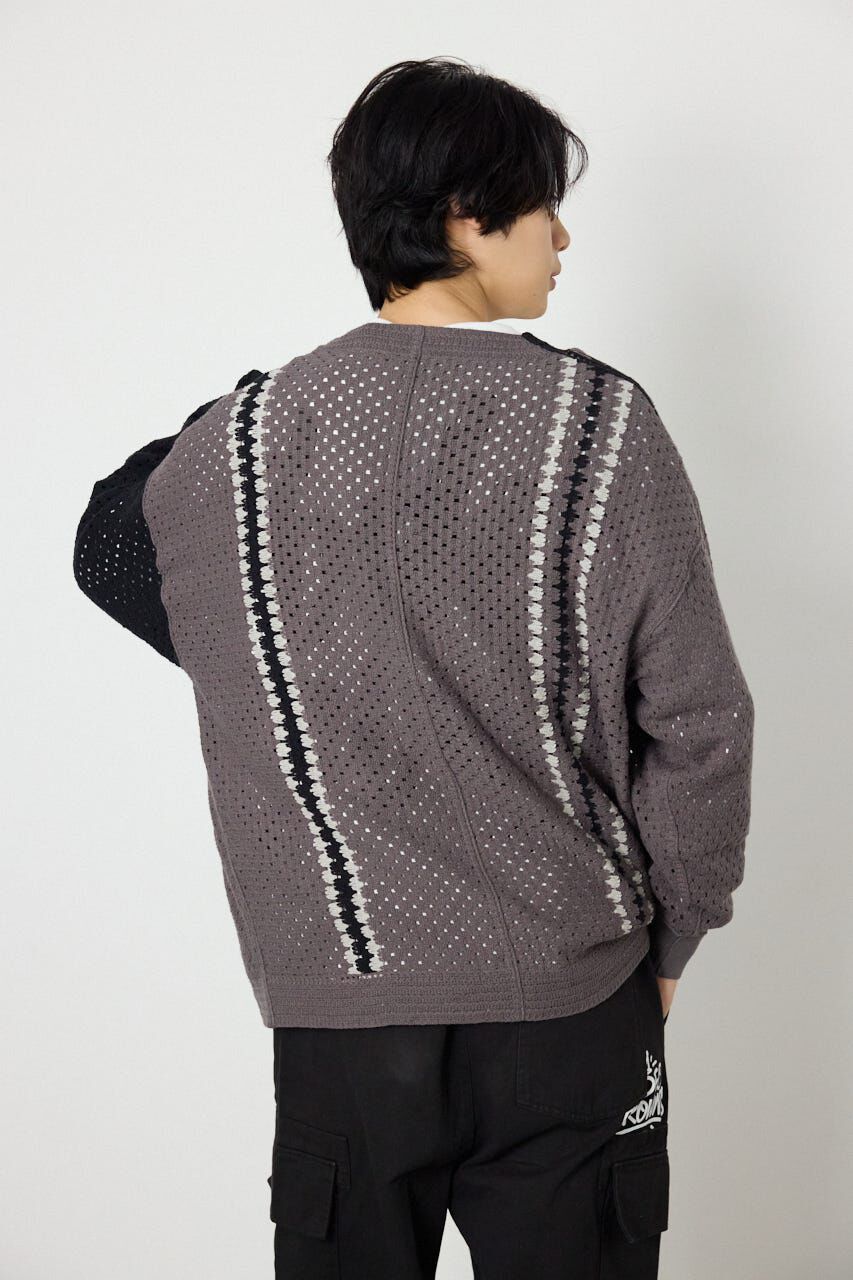 RODEO CROWNS「ランダムクロシェカーディガン」|カーディガン|