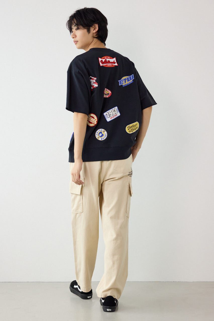 RODEO CROWNS「カスタムワッペン半袖スウェット」|Tシャツ・カットソー|