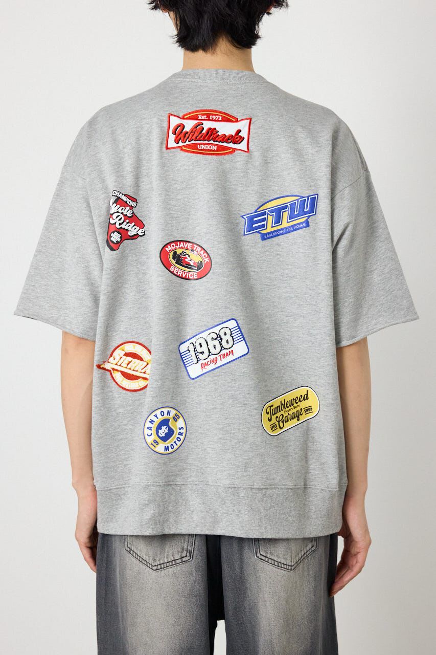 RODEO CROWNS「カスタムワッペン半袖スウェット」|Tシャツ・カットソー|