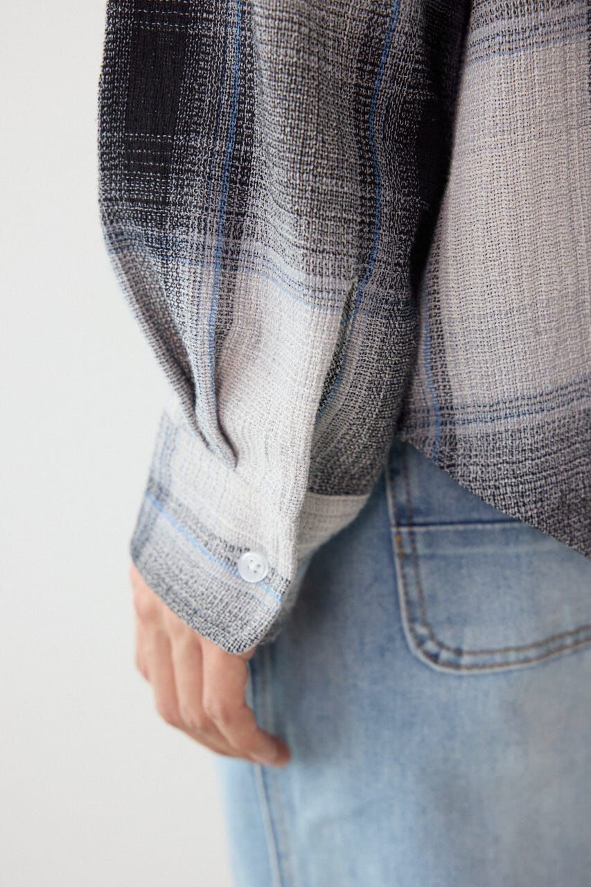 RODEO CROWNS「スカシオンブレーチェックシャツ」|シャツ・ブラウス|