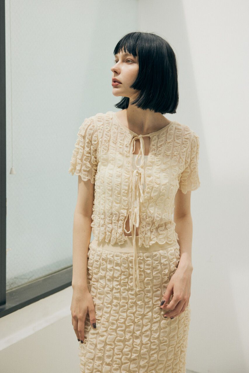 SLY「SHEER 2WAY トップス」|ニット・セーター|