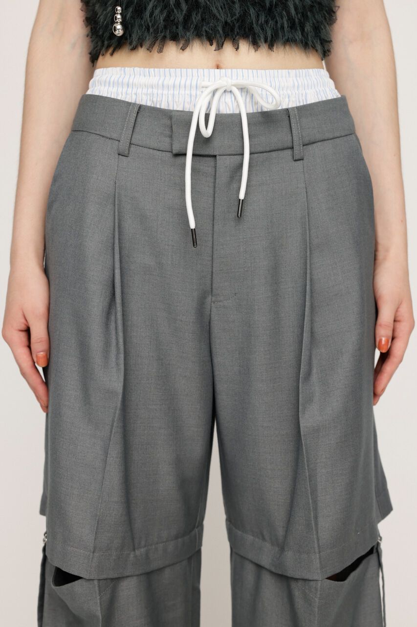 SLY「UNDERWEAR MANNISH CUTOUT パンツ」|その他|