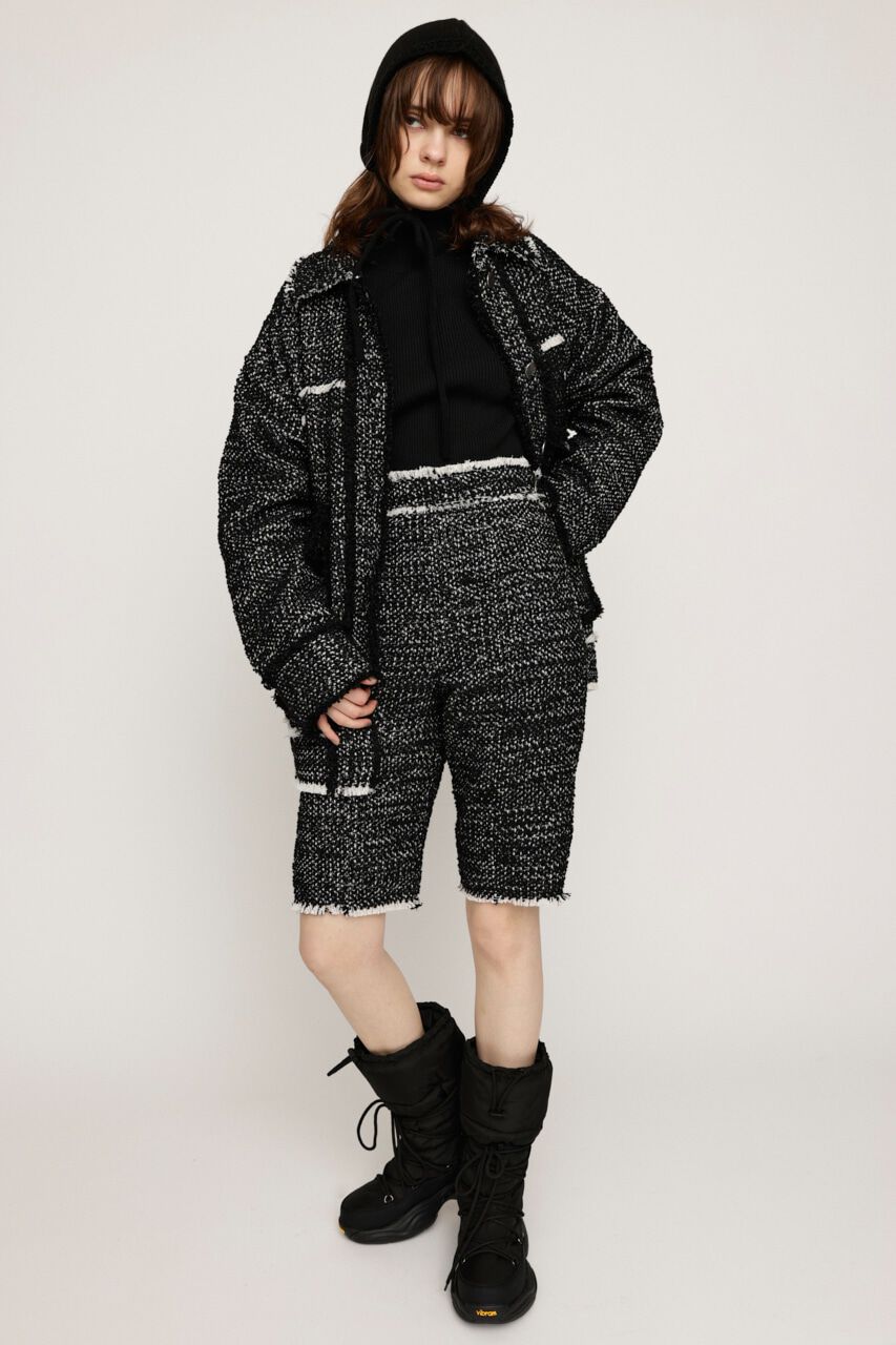 SLY「CUT OFF TWEED HALF パンツ」|その他|