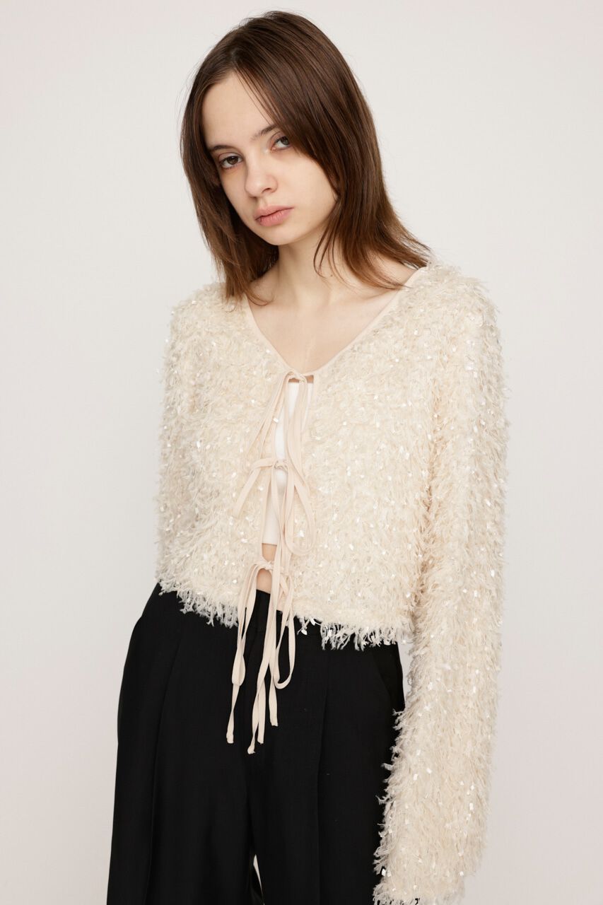 SLY「2WAY SHAGGY YARN トップス」|Tシャツ・カットソー|IVOY3