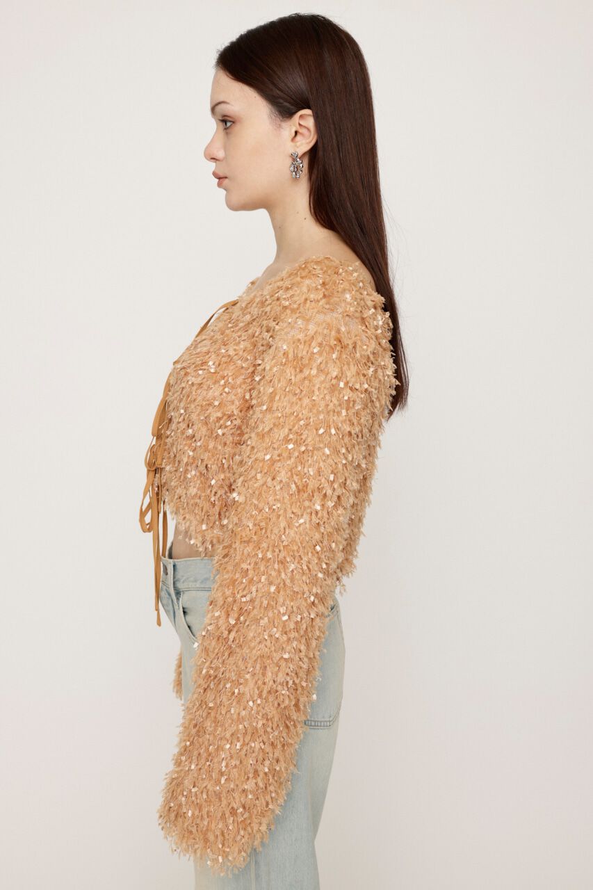 SLY「2WAY SHAGGY YARN トップス」|Tシャツ・カットソー|