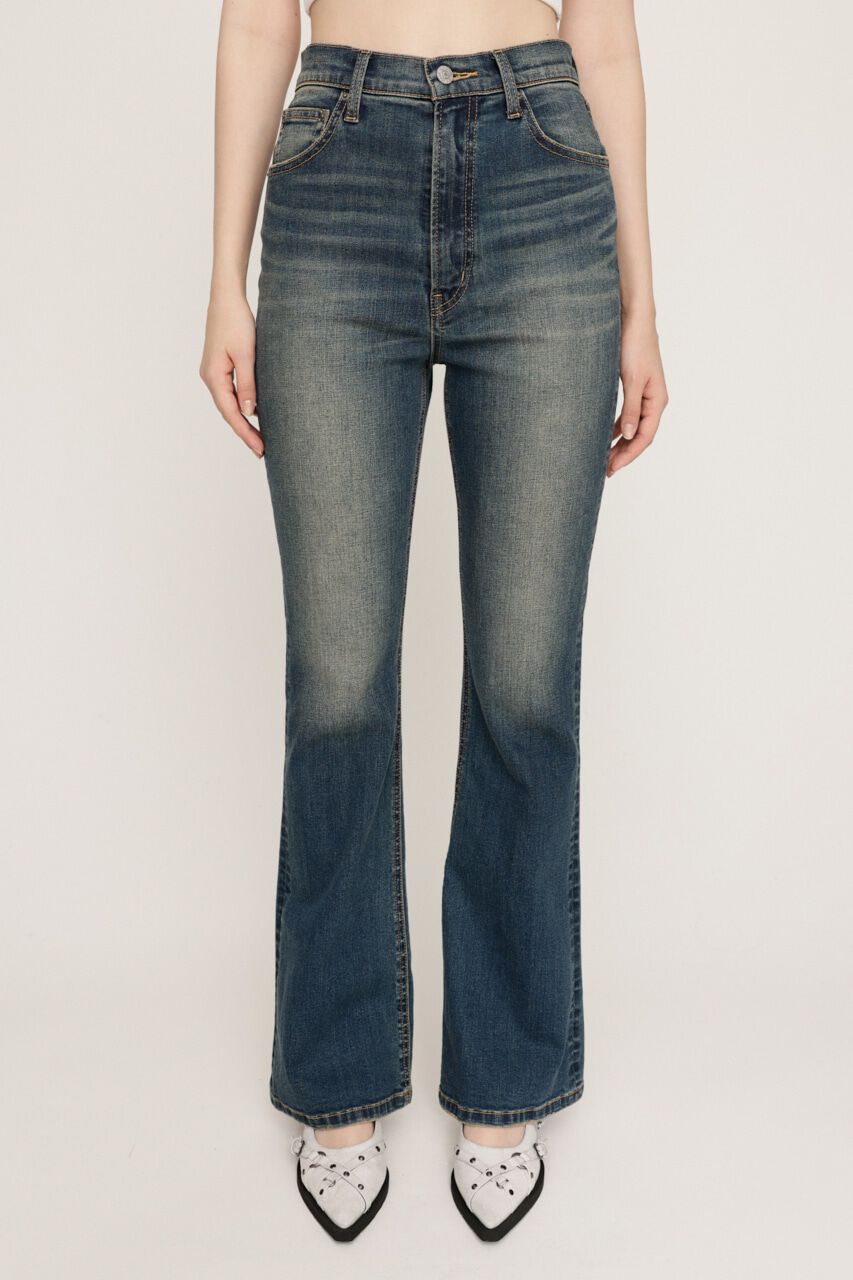 SLY「HW FLARE PT WITH ROICA（R）EF」|デニム|