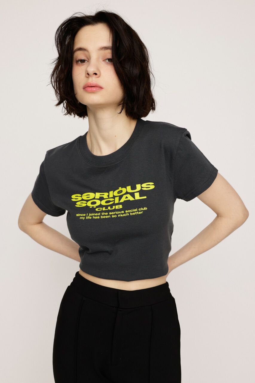 SLY「COMPACT LOGO Tシャツ」|Tシャツ・カットソー|