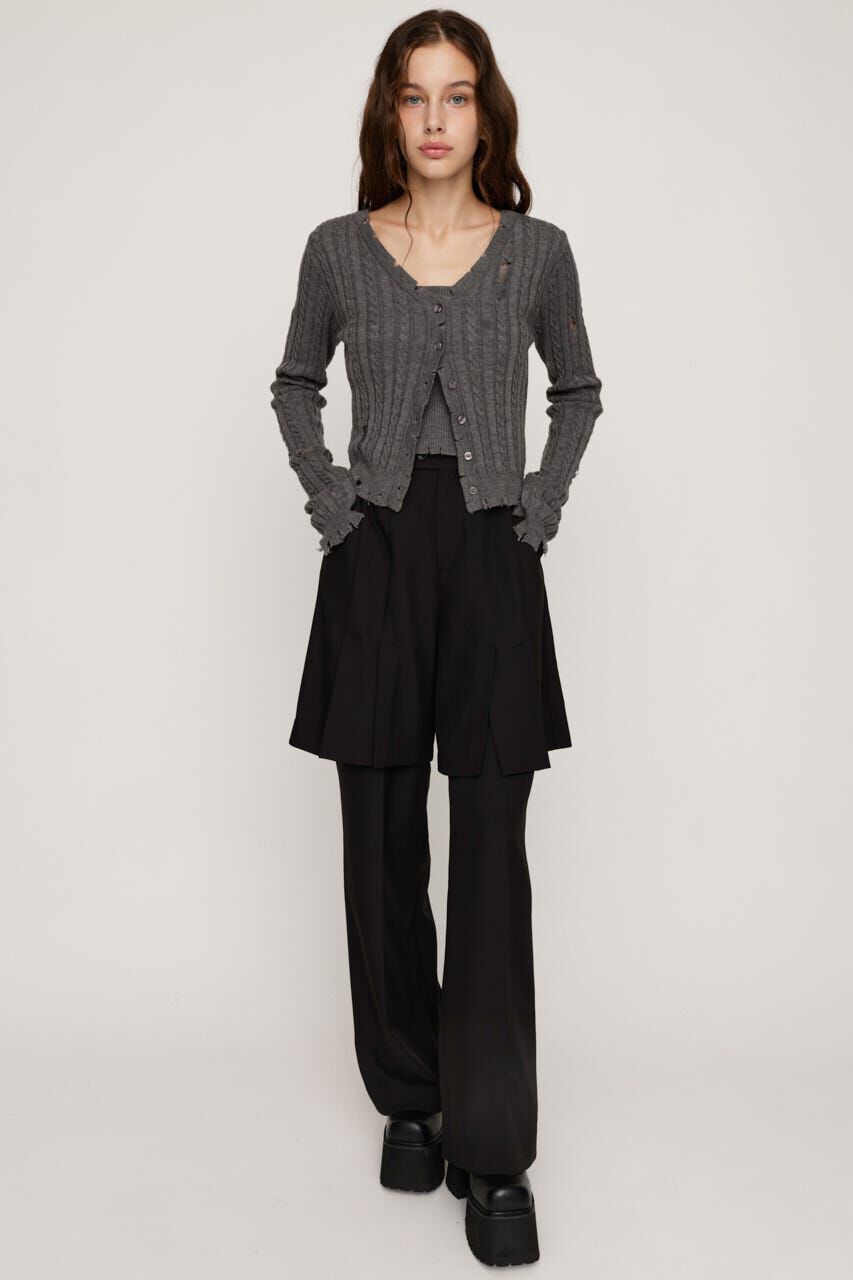 SLY「LAYERED RELAX SLACKS」|その他|