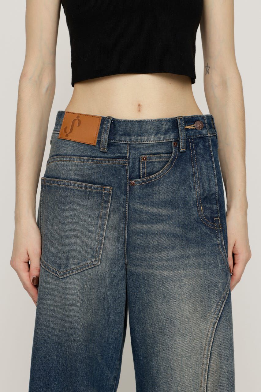 SLY「BACK TO FRONT DENIM パンツ」|デニム|