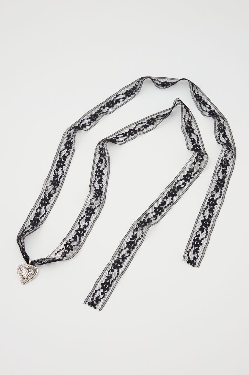 SLY「HEART MOTIF LACE チョーカー」|ネックレス|