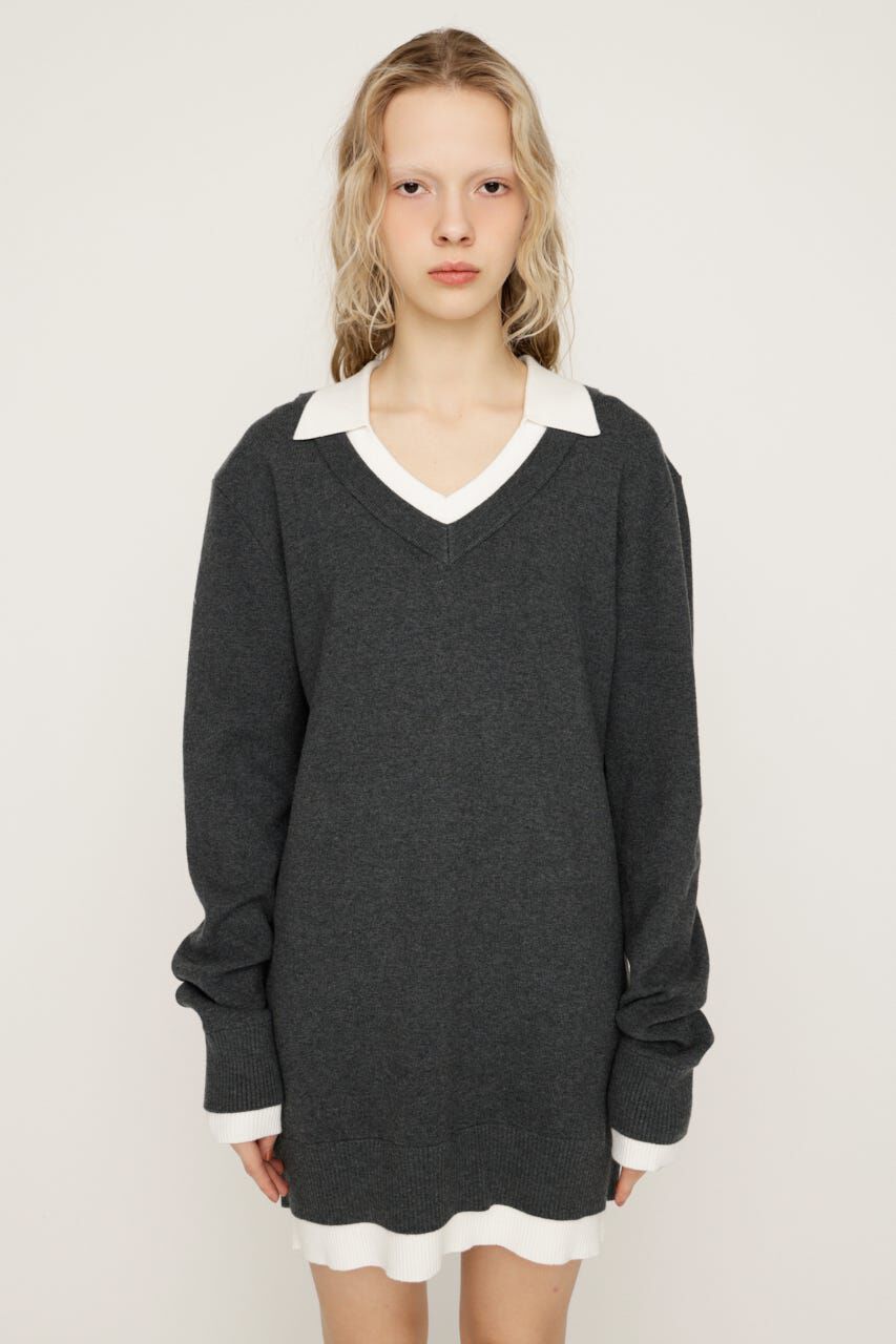 SLY「LAYERED V／N HG ワンピース」|ワンピース|