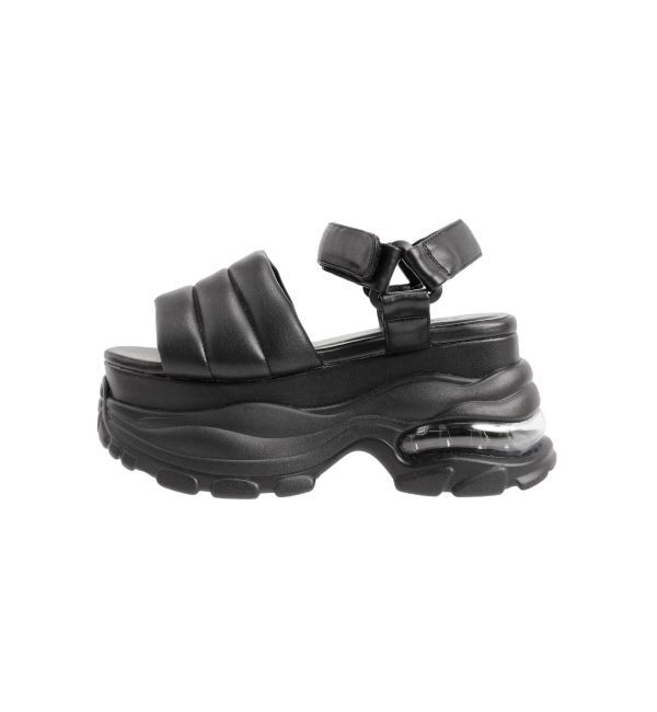 EMODA「エアバルキーソールパッファーサンダル」|サンダル|