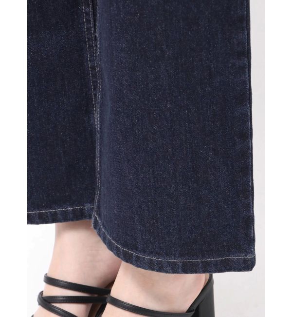 MERCURYDUO「カットワーク刺繍デニムストレートパンツ」|その他|