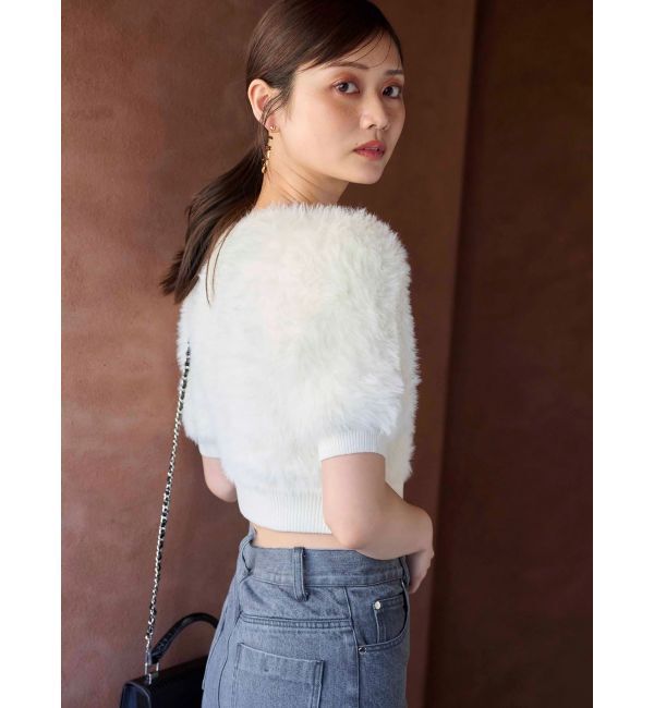 MERCURYDUO「カットワーク刺繍デニムストレートパンツ」|その他|