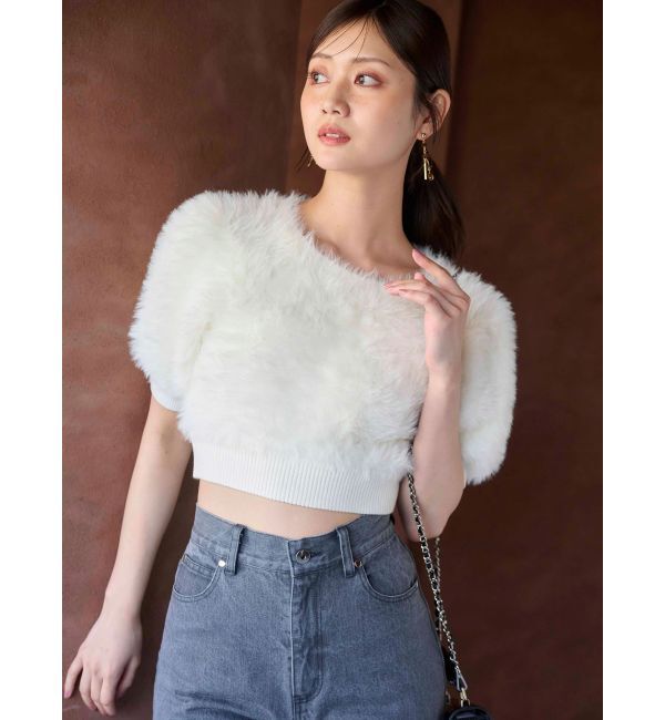 MERCURYDUO「カットワーク刺繍デニムストレートパンツ」|その他|