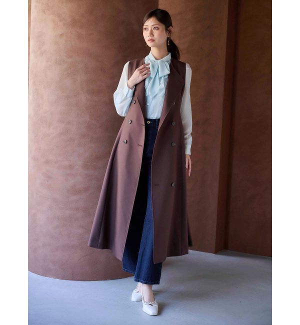 MERCURYDUO「カットワーク刺繍デニムストレートパンツ」|その他|