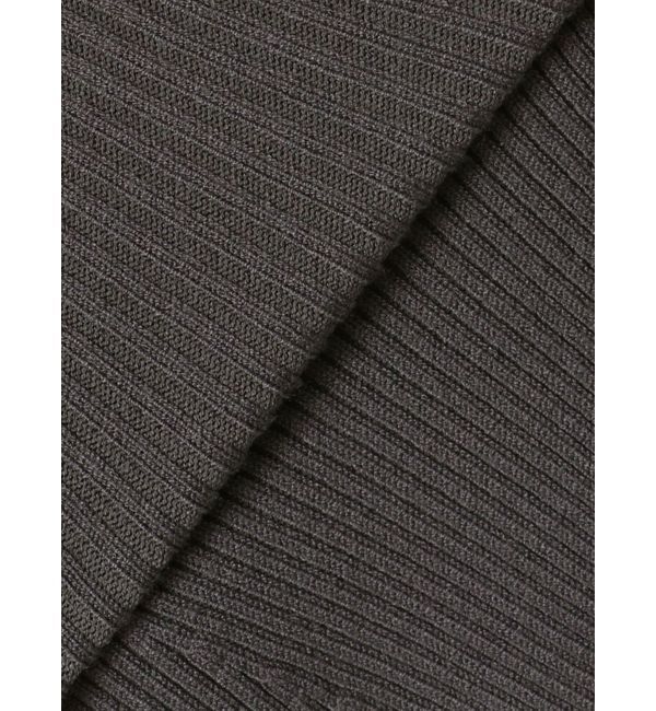 MERCURYDUO「ハーフスリーブリブニット」|ニット・セーター|