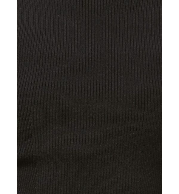 MERCURYDUO「ハーフスリーブリブニット」|ニット・セーター|