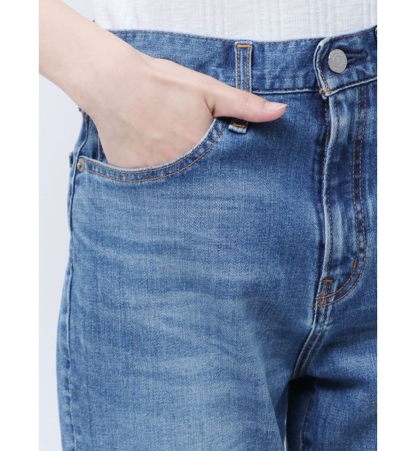 Ungrid「ハイウエストストレッチフレアデニム」|デニム|