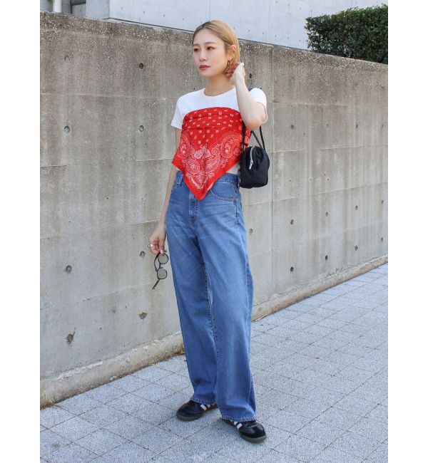 Ungrid「ライトオンスストレートデニム」|デニム|